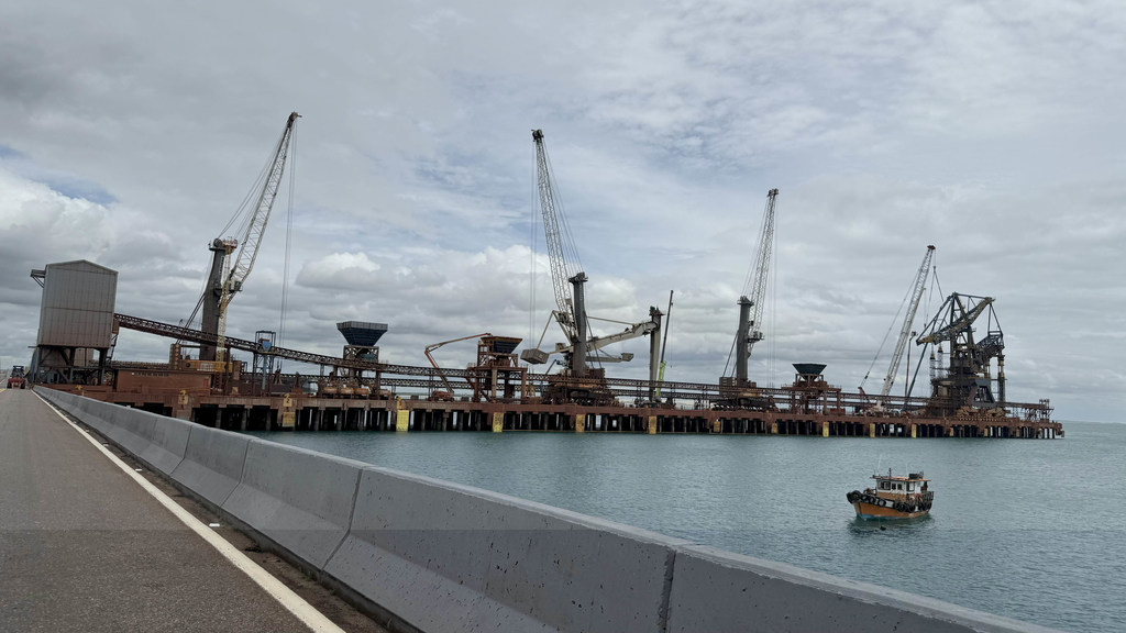 Complejo portuario e industrial de Pecém, Brasil.